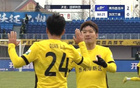  高迪頭球中柱，劉愚補射，西海岸2-0領(lǐng)先！勝局已定。