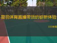  星羽體育直播帶貨的嶄新體驗