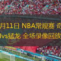  03月11日 NBA常規(guī)賽 奇才vs猛龍 全場錄像回放