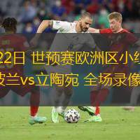  03月22日 世預(yù)賽歐洲區(qū)小組賽第1輪 波蘭vs立陶宛 全場(chǎng)錄像回放